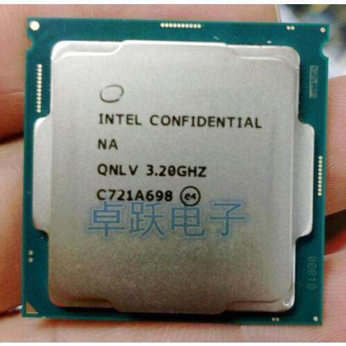QNLV i7 8700K ES CPU INTEL 6 core 12 threads 3.2Ghz,Support Z370 and other eight-generation motherboards, do not pick the board