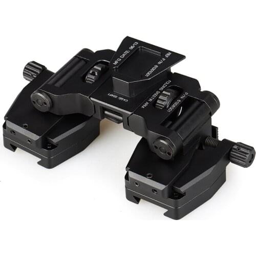 PVS-14 Binocular Bridge aluminum CNC machining Mounted on the Tactical Helmet via the L4G24 Mount PP24-0231