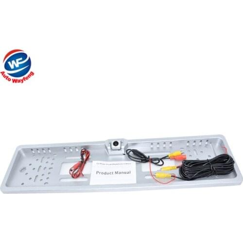 Car License Plate Frame CCD CCD Car Rear View Camera Reverse backup Camera rearview parking System Camera EU European Camera