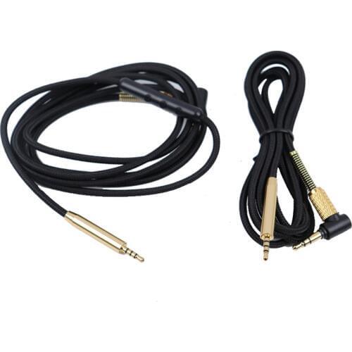 Replacement Audio Cable For AKG Y40 Y50 Y45 For CREATIVE LIVE2 JBL S700 For Bose QC25 OE2 QC35 Headphones 23 AugT3