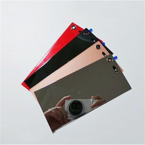 For Sony Xperia XZ Premium G8141 G8142 New Rear Door Battery Cover Back Housing Glass Replacement Cover With Logo
