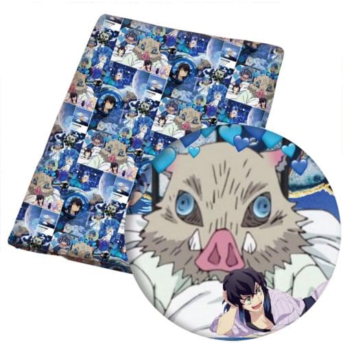 DIY 50*145CM flower pattern Polyester cotton Fabric Patchwor Printed for Tissue Kids Home Textile for Sewing Doll Dress Curtain