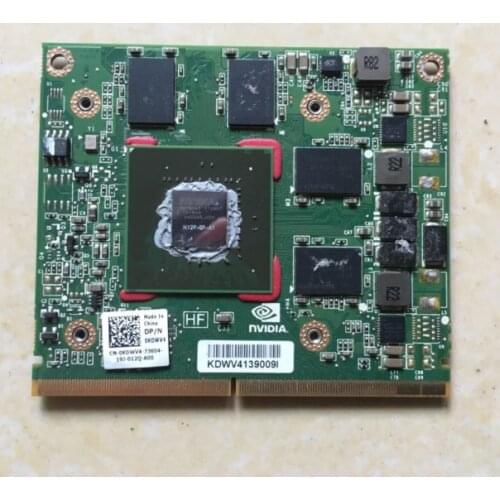 Quadro 1000M Q1000M N12P-Q1-A1 2GB Video Graphic VGA Card For Dell M4600 M4700 HP 8540W 8560W 8570W 8770W Working Perfectly