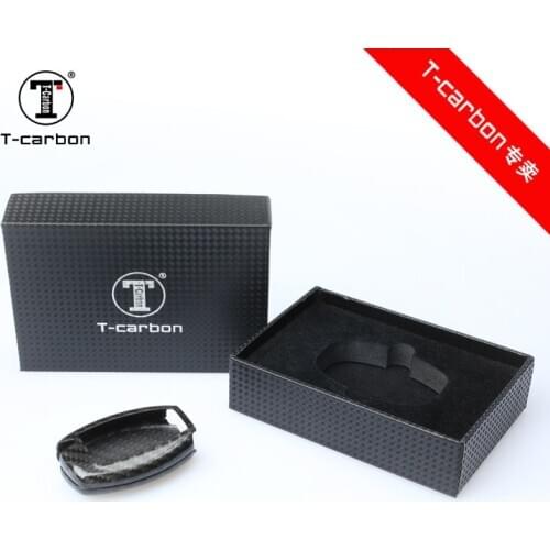 For Mercedes-Benz Plug-in Intelligent a Key to Start the Straight Button Really Carbon Fiber Key Shell Protective Case