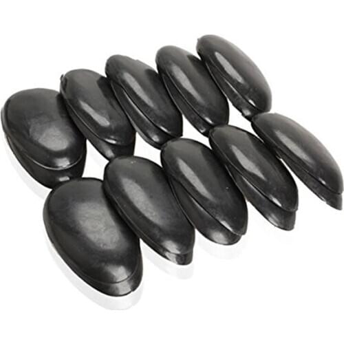 10 Pairs Black Plastic Hairdressing Dye Coloring Ear Cover Shield Protector