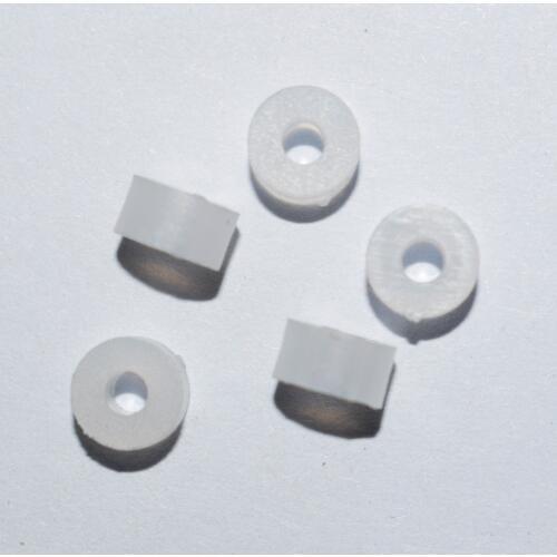 100/1000pcs 2A plastic flexible sleeve inner diameter 2MM card position plastic gasket washer DIY toy science model parts