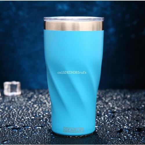50Pcs 20oz Coffee Mug Insulated Tumbler Travel Mug Stainless Steel Water Bottles Beer Coffee Mugs