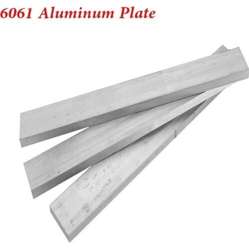 6061 Aluminum Alloy Plate Thickness 15*15*200mm AL Sheet Model Parts Car Frame Metal DIY Material