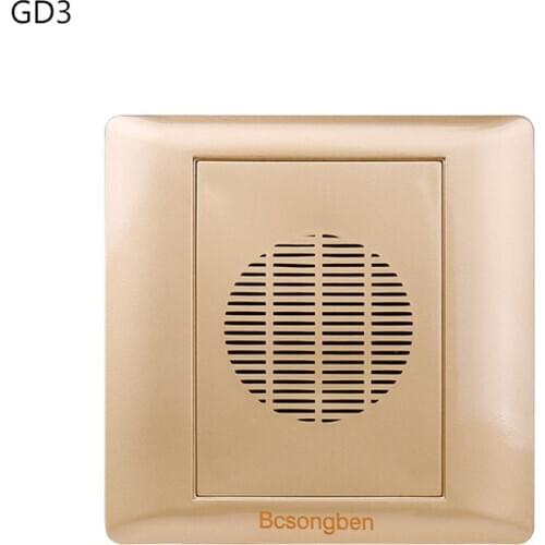 86 Type Embedded Smart Wired Doorbell Not Door Bell Flame Retardant N58A