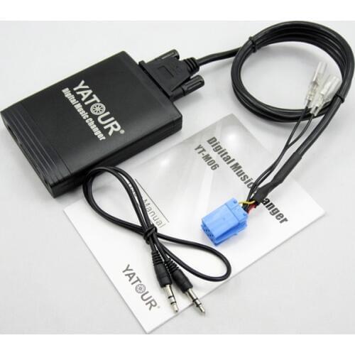 Yatour Car MP3 Player Audio for Fiat Punto Coupe Bravo Alfa Romeo 147 159 Blaupunkt Connect Nav Radio USB AUX Adapter