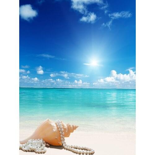 Blue beach sea water seaplane dynamic photo background photography background