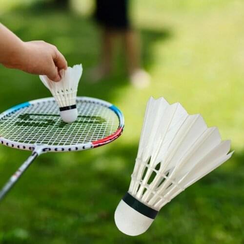 G-5 Standard Shuttlecocks 12Pcs/Barrel High Strength Windproof Replacement Badminton Outdoor/Indoor Sports Training Ball