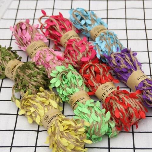 3/5/10 Meter Silk Artificial Vine Leaf Handmade Decoration Rattan Fake Plants DIY Wreath Gift Scrapbooking Craft Party Decor