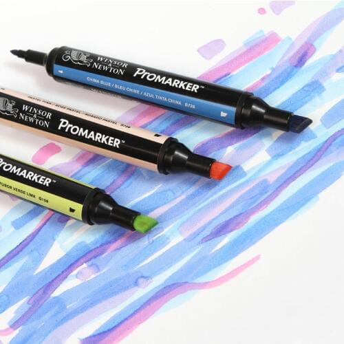 Winsor Newton Pro Marker Design Promarker Blue Tone