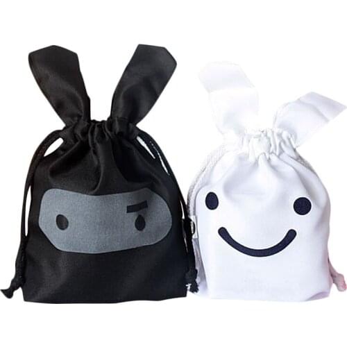 Ninja Drawstring Bags Kids Toy Organizer Sundries Storage Tools Storage Bag Travel Large Capacity Portable