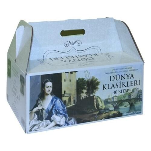 World Classics Set (40 Book Suit) Ema Book Turkish Tolstoy Dostoevsky Balzac Victor HUGO Jack LONDON Gogol