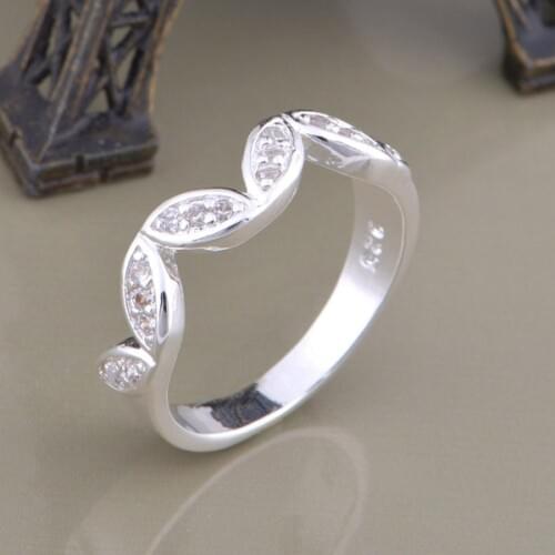Wholesale High quality silver plated Fashion jewelry rings WR-866