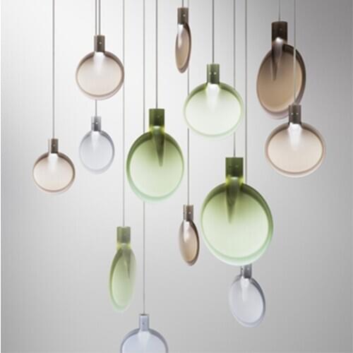 Modern style living room bedroom minimalist restaurant pendant light Nordic clothing decoration glass ball pendant lamp