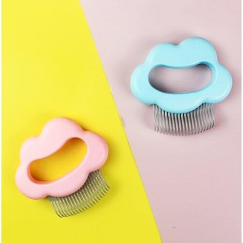 Portable Cat Dog Massage Shell Comb Grooming Hair Removal Shedding Pet Dog Cleaning Supplies Home Cleaning Combs