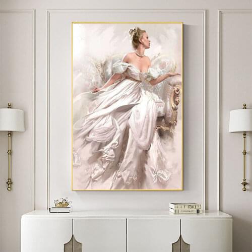 Portrait Woman DIY Embroidery 11CT Cross Stitch Kits Craft Needlework Set Printed Canvas Cotton Thread Home Dropshipping