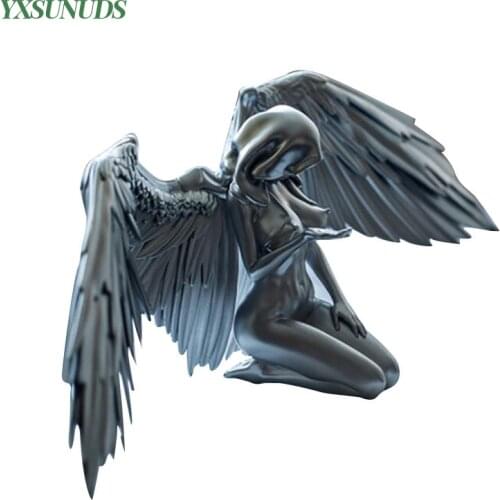 Angel Wings Sculpture Home Decorations Creative Resin Miniaturas Handmade Crafts Figurines For Interior Modern Art Accessories