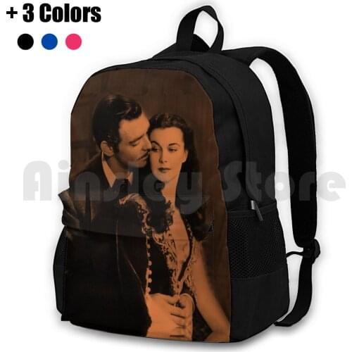 Gone With The Wind Outdoor Hiking Backpack Riding Climbing Sports Bag Gone With The Wind Vivien Leigh Clark Gable Classic