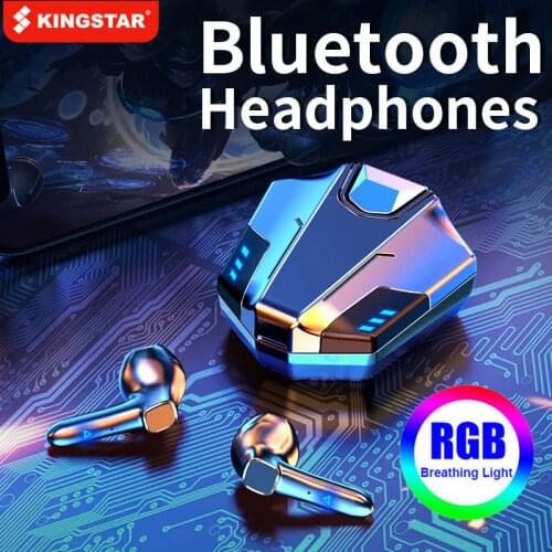 KINGSTAR BH113 TWS Wireless Headphones Bluetooth 5.0 Earphones Binaural Noise Reduction Earbuds Touch Control Gaming Headset