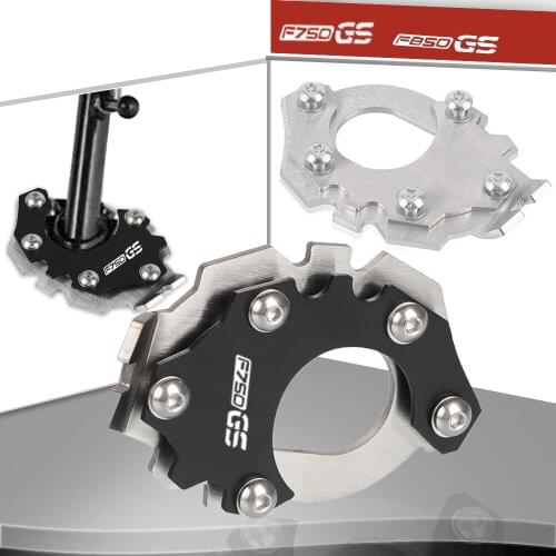 F 750 GS Motorcycle Kickstand For BMW F750GS 2018 2019 2020 F750 F850GS F850 GS F850 CNC Motorcycle Side Stand Enlarge extension