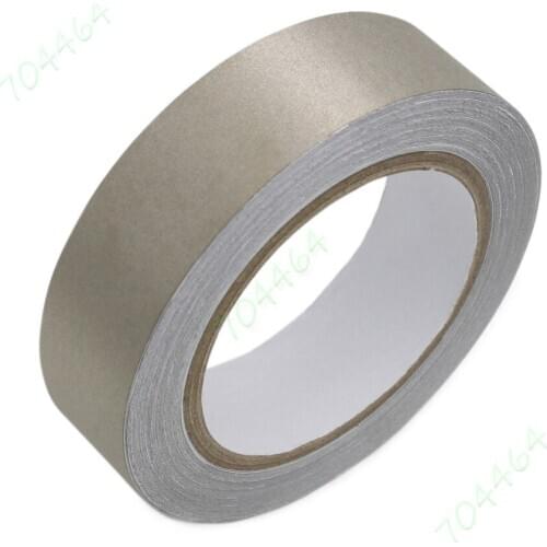 1pcs 30mm x 20M 65ft Conductive Cloth Fabric Adhesive Tape LCD Cable EMI Shielding