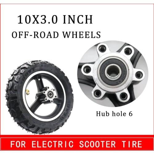 10inch Off Road City Road Pneumatic Tire Wheels for Electric Scooter Accessories Speedual Grace 10 Zero10x3.0 10*3.0 Alloy Wheel