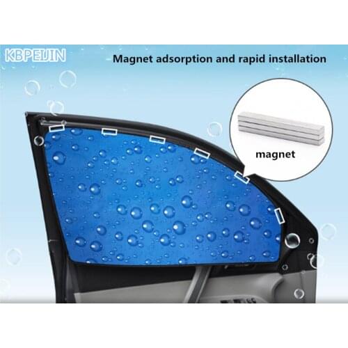 4pcs Magnetic Car sun protector Side window sunshade curtain Sticker for Volvo xc60 s60 s80 s40 v60 v40 xc90 v70 Accessories