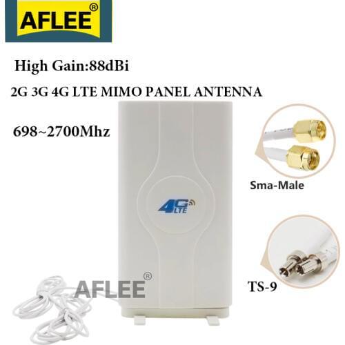 88dBi 2g 3g 4g Lte Antenna SMA Male Connector Mimo Panel Router For Huawei e3372 B315 B890 B310 B593 B970 B97B B683 Modem