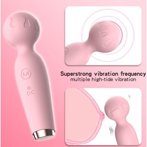 Wireless Dildos AV Vibrator magic wand G Spot Vagina Clitoris Stimulator Stick Sex Toy Woman Masturbator Toys USB 10 Speed