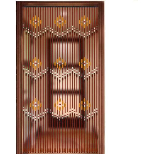 Handmade Wooden Blinds 90x220cm 31 Line Wooden Bead Curtains Fly Screen Gate Divider Sheer For Hallway Living Room Door Window