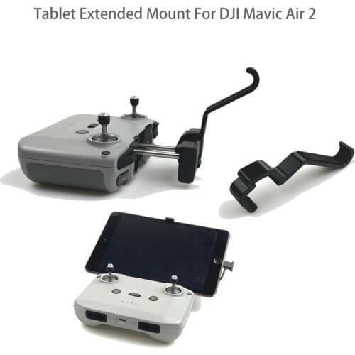 Remote Control Tablet Extended Bracket Mount Transmitter Tablet Clip Holder Stand Cradle for DJI Mavic Air 2 Drone Accessories