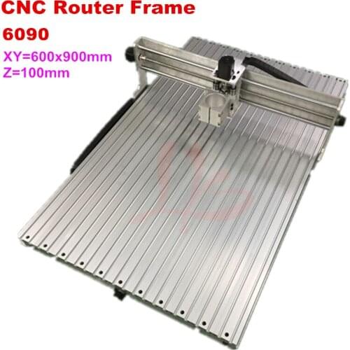 CNC Router Machine 6090 frame guide rail Ball screw1605 max acceptable material thickness 120mm