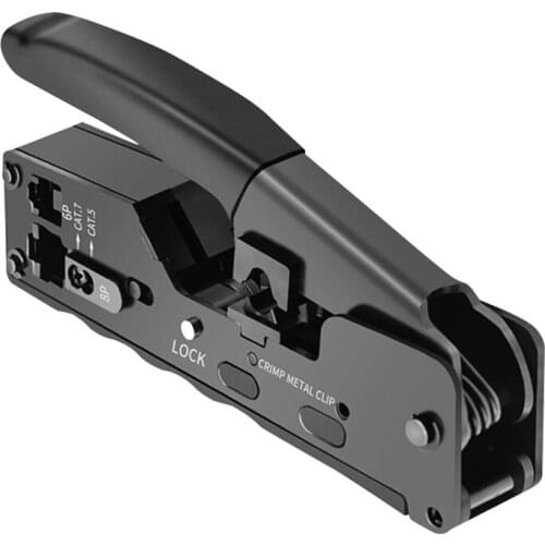 Rj45 Crimper Tool Cat7 Cat5 Network Cable Telecom Tool Crimp For 8p 6p Head Tail Clip Clamp Rj11 Telephone Line Connector Plier