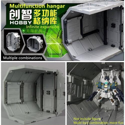 ChuangZhi Hobby Multifunction Octagon HHANGAR for MG HG model free combination