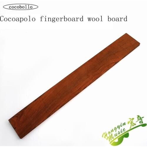 Cocoa polo guitar fingerboard wool sound board guitar production material accessories wood COCOBOLLO pineapple hongyin