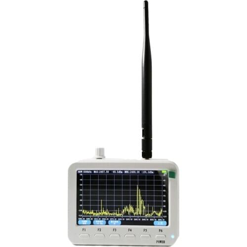 New 5 Inch LCD Display 6GHz Handheld Spectrum Analyzer 30M-6000MHz XT-360