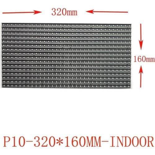 Front Service LED Display Screen for Advertising P10 indoor outdoor led display Module pixels High resolution hub75 led