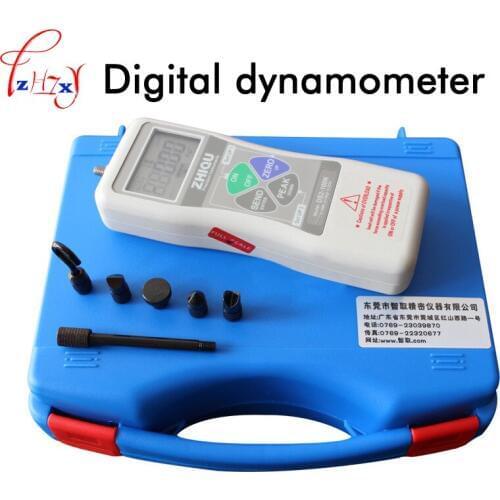 220V Portable Digital Pull Push Force Gauge DS2-1000N Pressure Gauge High-precision Digital Tension Meter Mechanical Equipment