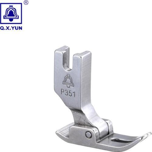Industrial sewing machine flatcar about unilateral presser foot steel-sided zipper foot P351 CNC precision manufacturing