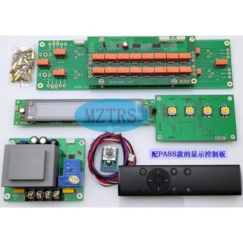 Shunt Balance Relay Resistance Remote Control Volume Control Sound Source Switching Board 718 0.1% Resistance