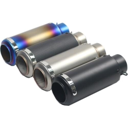 51mm 60mm Universal Motorcycle SC GP Racingproject Exhaust Scooter Muffler Sport Motorbike For Honda Kawasaki Yamaha R1 R3 R6