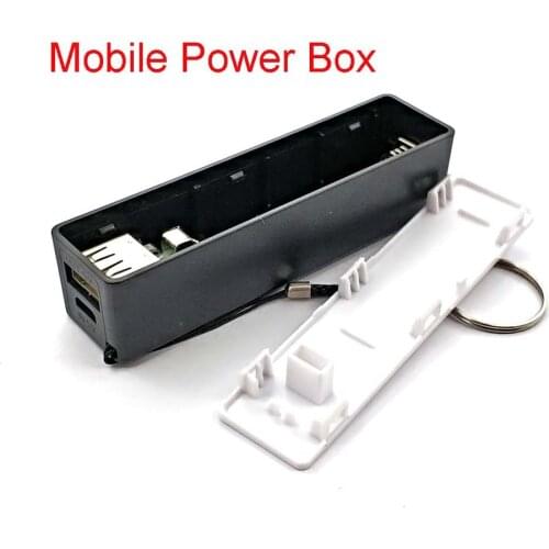 USB Mobile Power Bank Charger Battery Pack Case Diy Box for 1 X 18650 Lithium Battery Protable