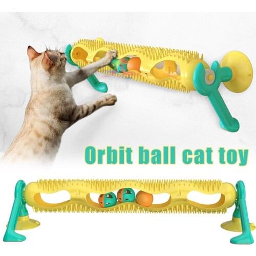 Interacting Cat Toys Track Ball Fun Tunnel Entertainment Supplies for Pet Kitten can CSV