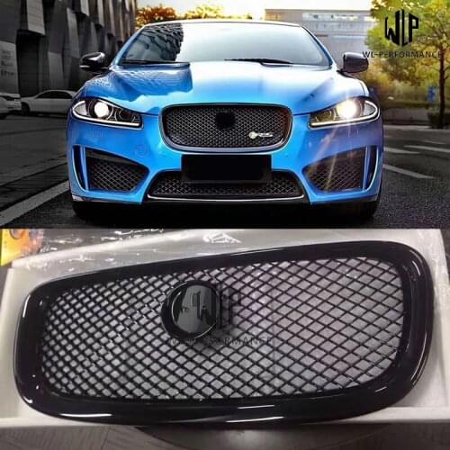 High Quality ABS Material Front Bumper Grill Car Styling Grille For Jaguar XF RS Style Body Kit 12-15