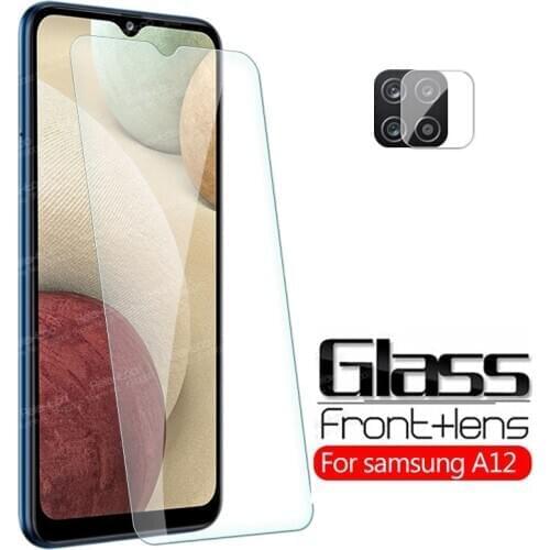 Camera Glass For Samsung Galaxy A12 Tempered Glass Sumsung A 12 SM-A125F/DS A125F Screen Protector Phone Cover Protective Film