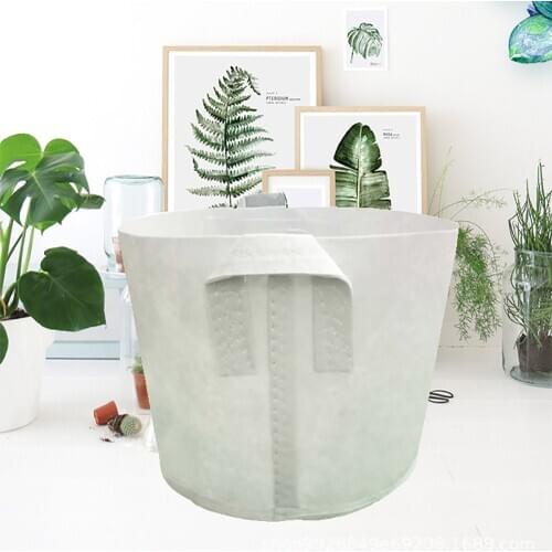 20pcs Different Sizes Biodegradable Non-woven Seedling Pots Eco-Friendly Planting Bags Nursery Bag Plant Grow Bags Fabric Pouch